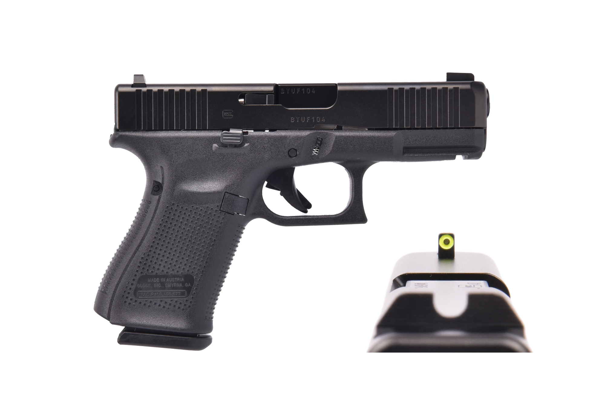(image for) Glock G19 G5 9MM 15+1 4.0" AMER UC # 3-15RD MAGS | FRONT SERRATIONS